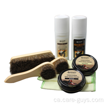 Productes de lluentor de sabates Polish Kit de sabates